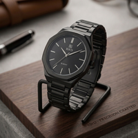 Trendy Watch Precision Crafted Hexagonal Steel Watch
