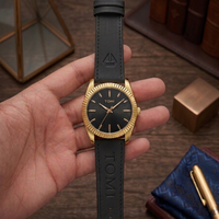 Leather Starp Watch Premium Looking Decent Style