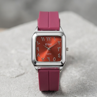 Royal Monochrome | Modern Arabic Numeral Timepiece