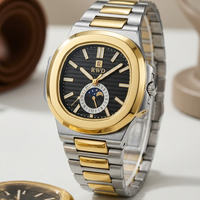 Patik Philipe Analog Chain Watch | Classic & Stylish For Mens & Boys