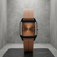 Royal Monochrome | Modern Arabic Numeral Timepiece