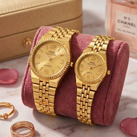 The Eternal Bond Luxury Couple Watch Set Trendy Couple Watches For Boys And Girls Steel Chain