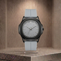 Patik Philippe Style Nautilus – Signature Black Dial & Integrated Matte Strap with Megnat Lock