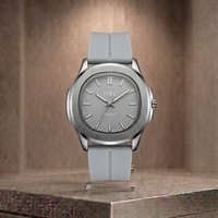 Patik Philippe Style Nautilus – Signature Black Dial & Integrated Matte Strap with Megnat Lock