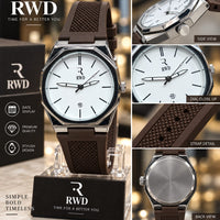 High Quality Silicone Strap Watch with Date