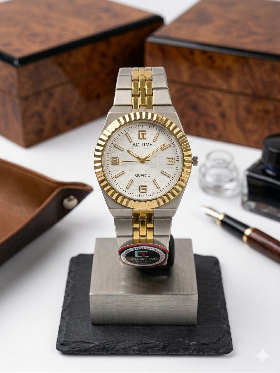 High Quality Rolex Style Watch Trendy Article In Steel Chain
