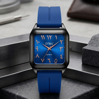 Royal Monochrome | Modern Arabic Numeral Timepiece