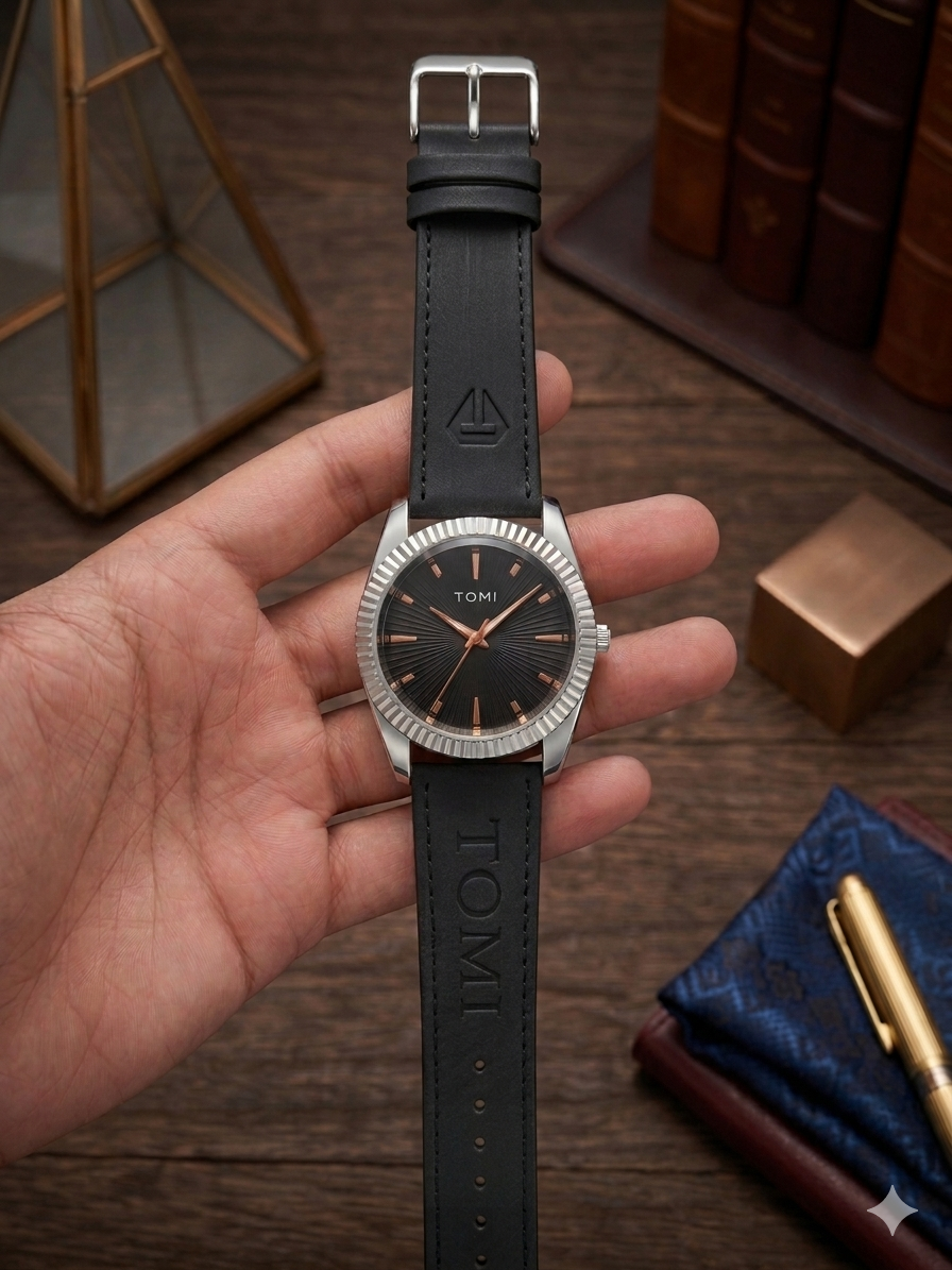 Leather Starp Watch  Premium Looking Decent Style