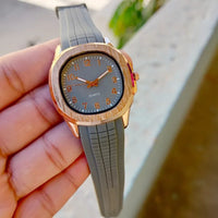 Elegant Stainless Steel Dress Watch