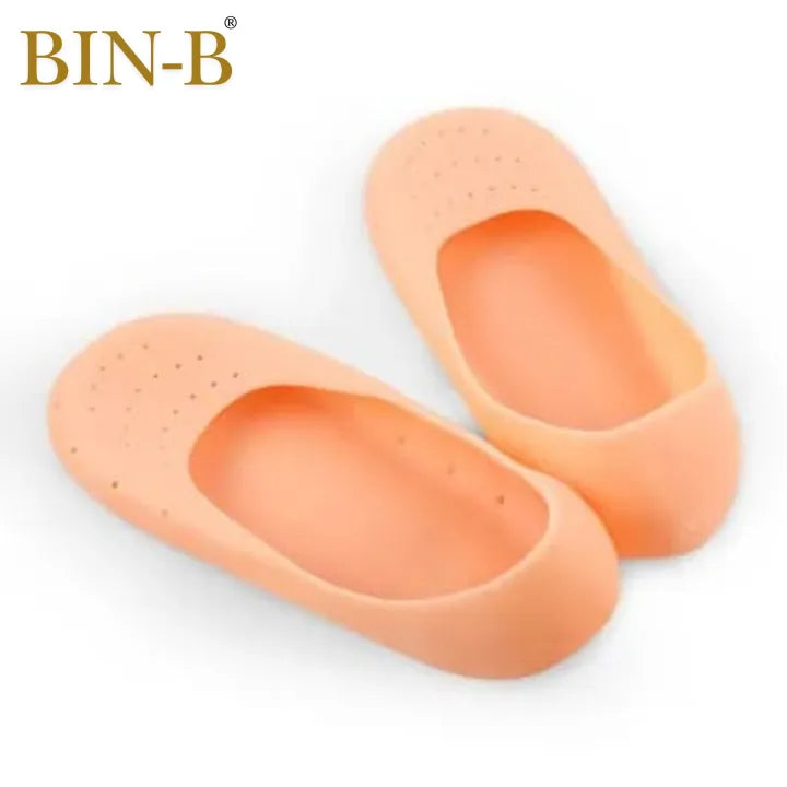 1 Pair Silicone Gel Moisturizing Socks