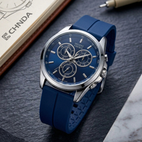 Premium Quality Watch With silicone Strap Megnate Lock