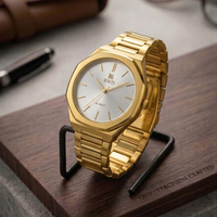 Trendy Watch Precision Crafted Hexagonal Steel Watch