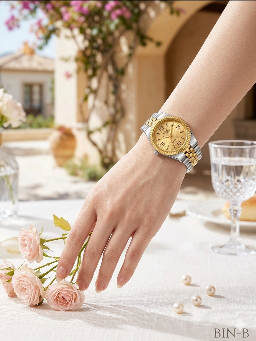 Trendy Watch For Girls Rolax Design