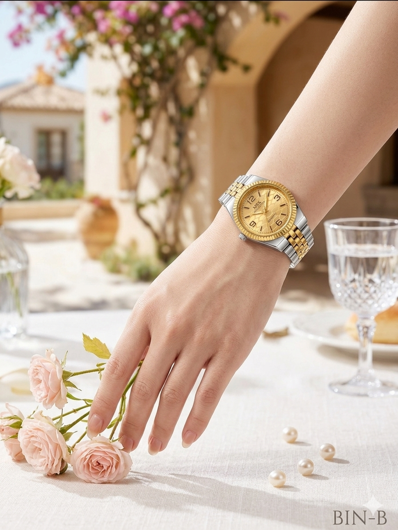 Trendy Watch For Girls Rolax Design