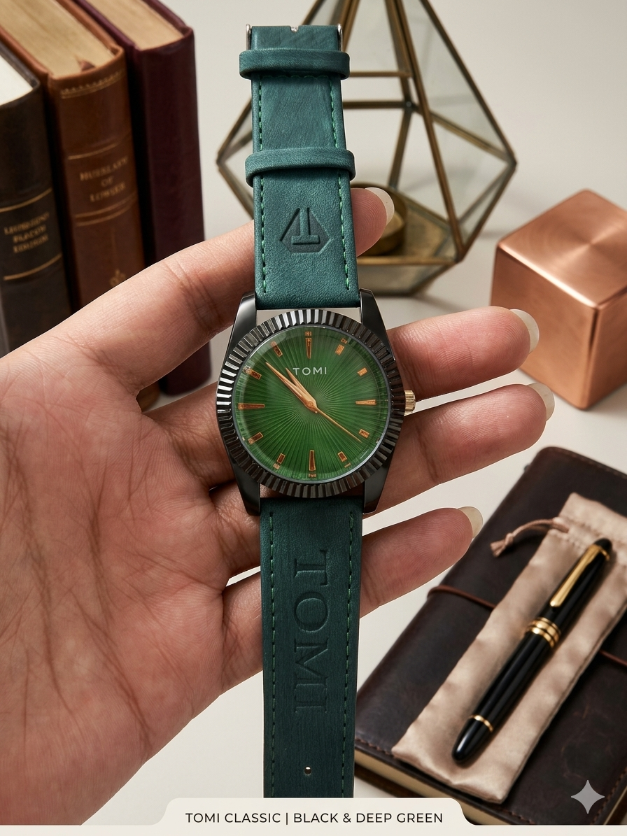 Leather Starp Watch  Premium Looking Decent Style