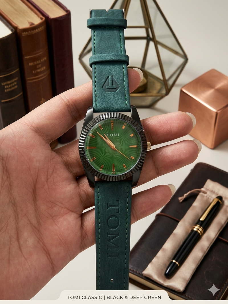 Leather Starp Watch  Premium Looking Decent Style