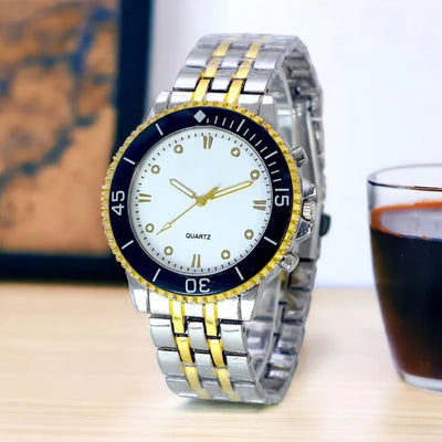 Classic Quartz Stainless Steel Watch