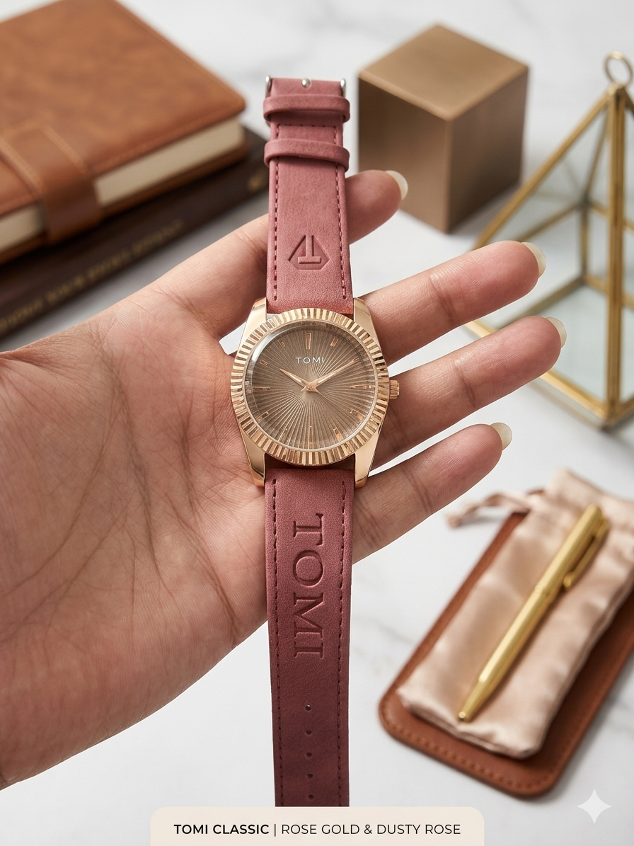 Leather Starp Watch  Premium Looking Decent Style