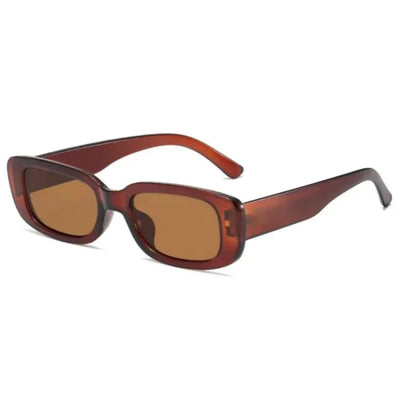 Classic Rectangle Frame UV400 Sunglasses