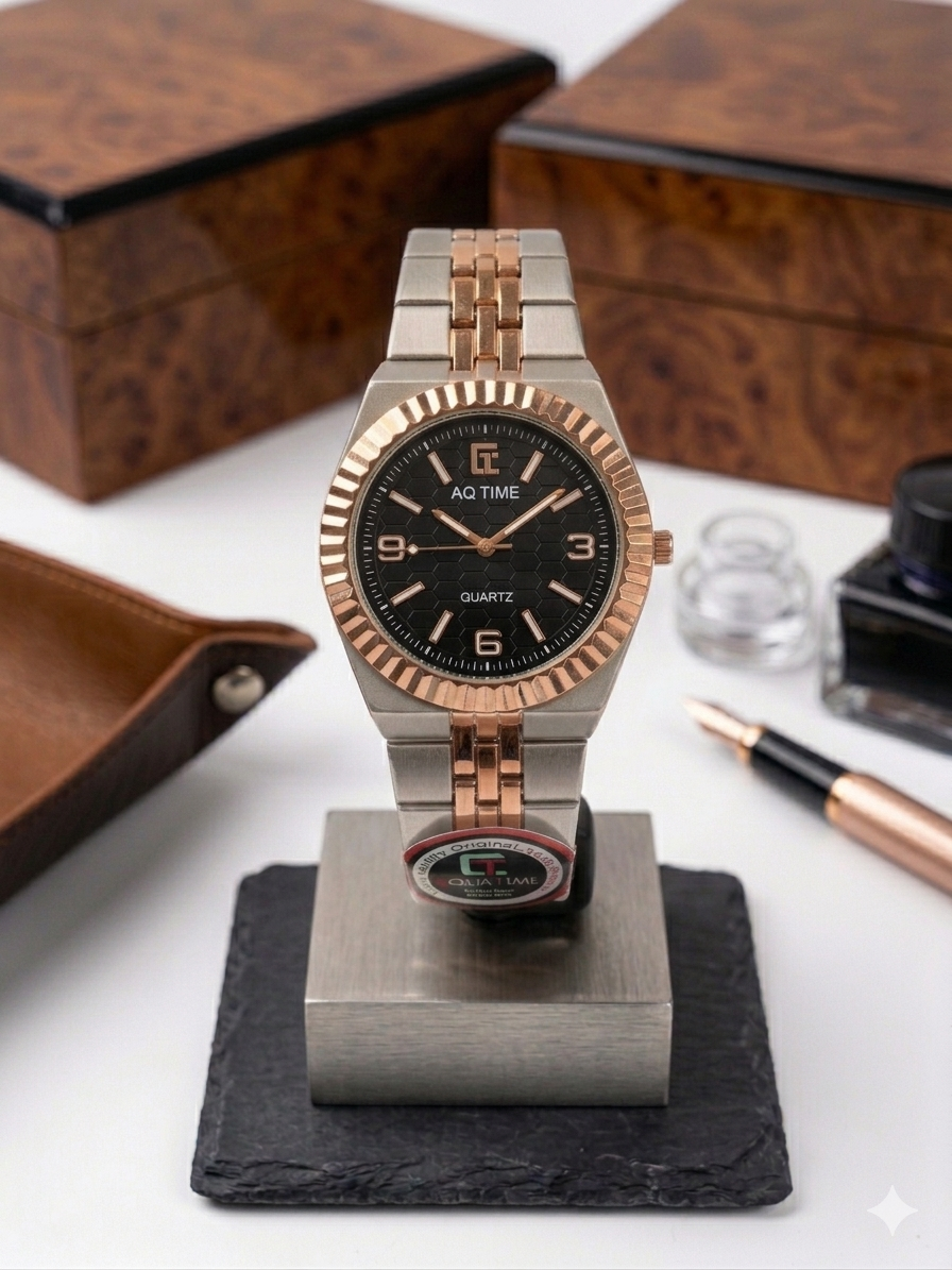 High Quality Rolex Style Watch Trendy Article In Steel Chain