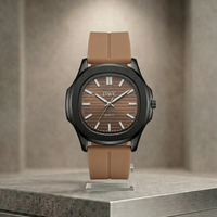 Patik Philippe Style Nautilus – Signature Black Dial & Integrated Matte Strap with Megnat Lock