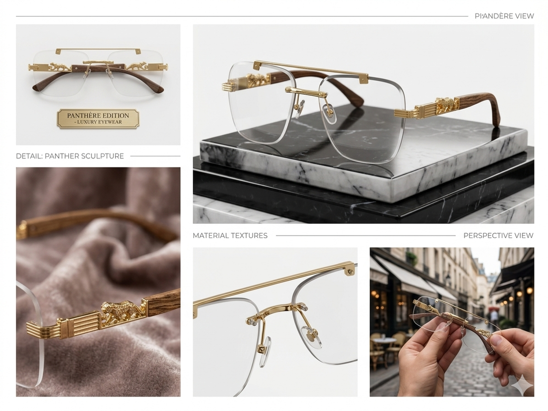 CARTIER-STYLE PANTHER COLLECTION -Gold Edition