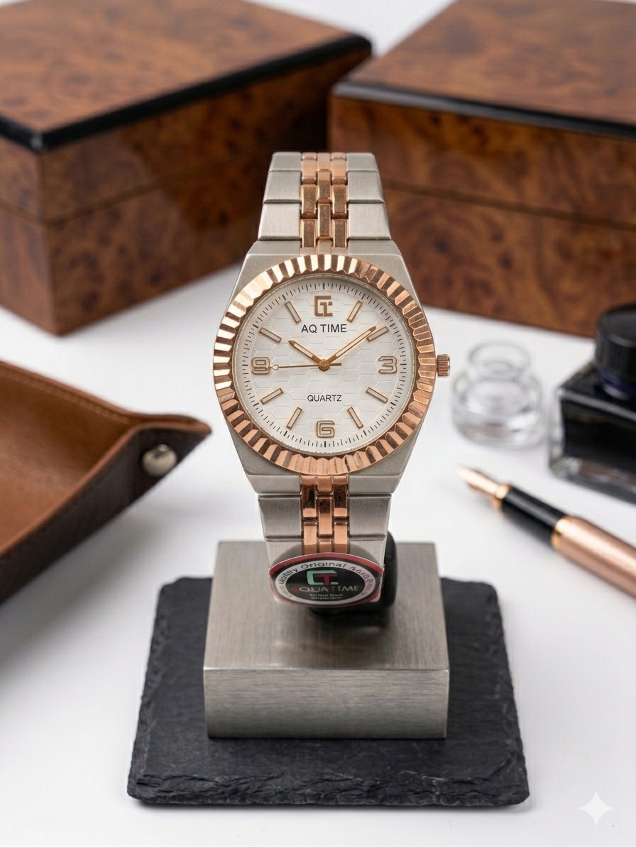 High Quality Rolex Style Watch Trendy Article In Steel Chain