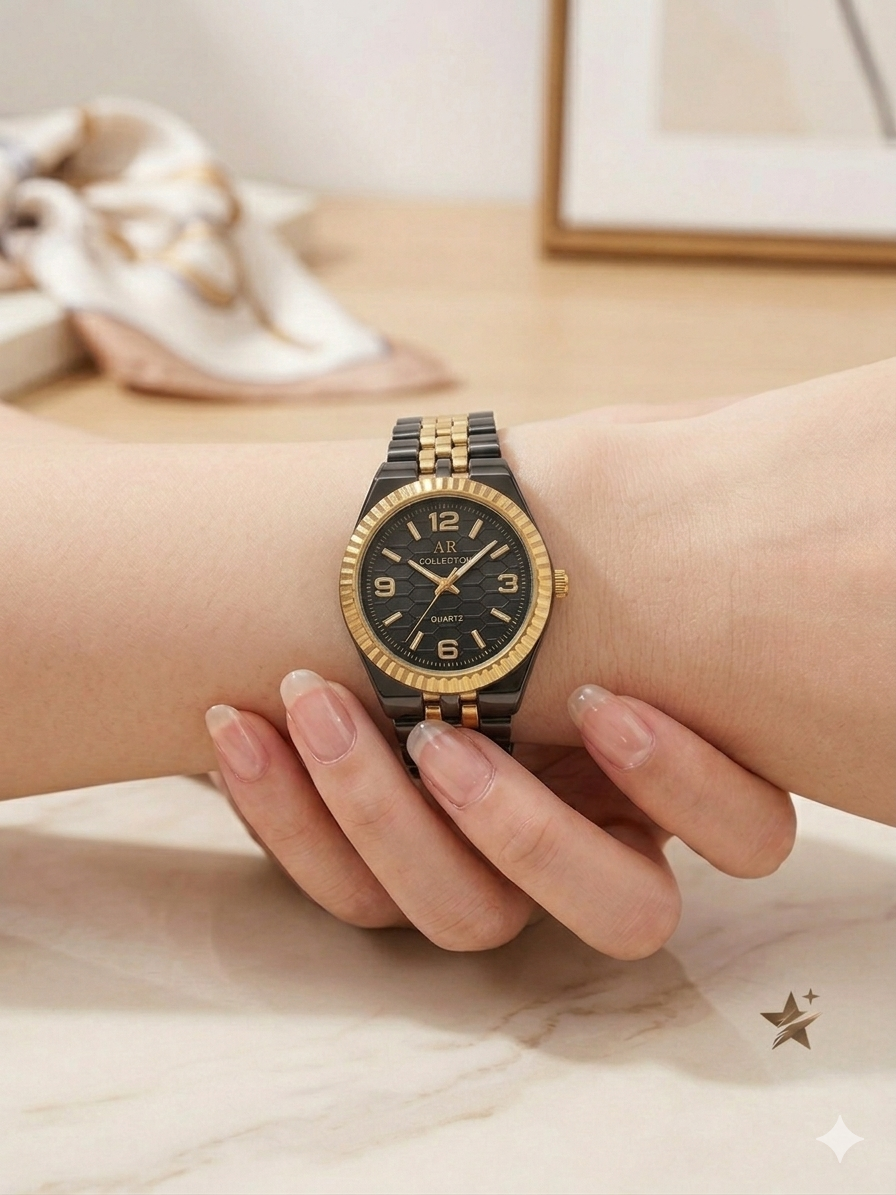 Trendy Watch For Girls Rolax Design