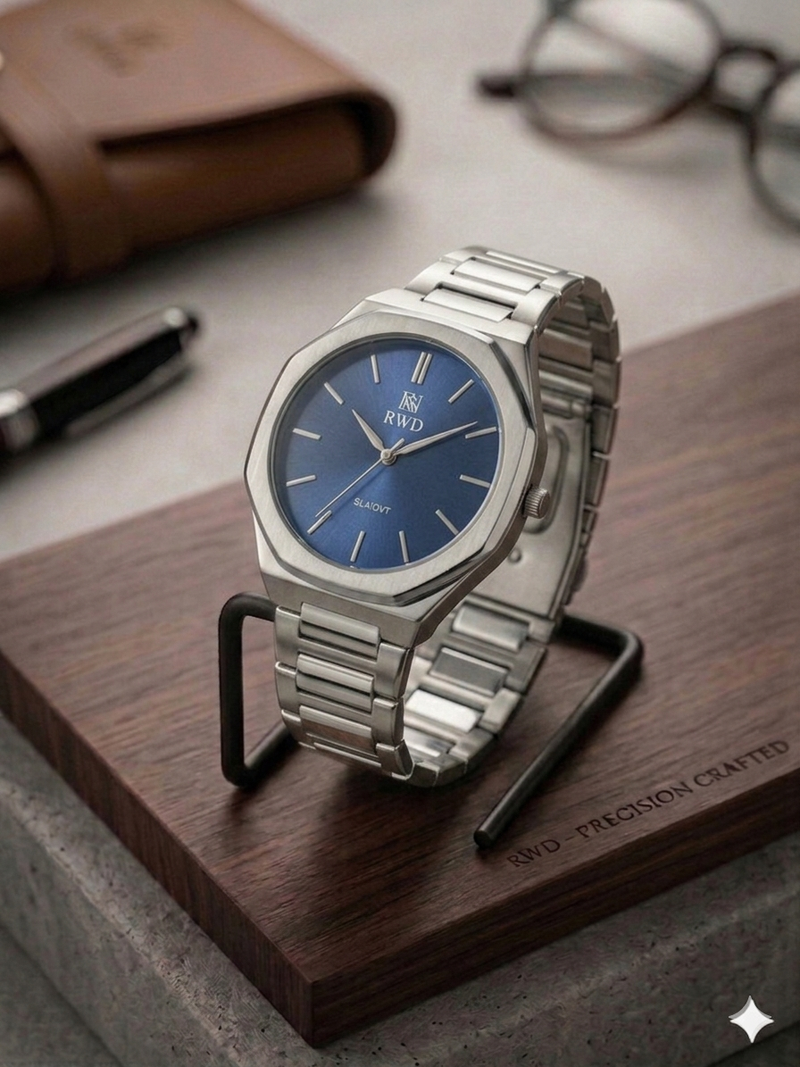 Trendy Watch Precision Crafted Hexagonal Steel Watch