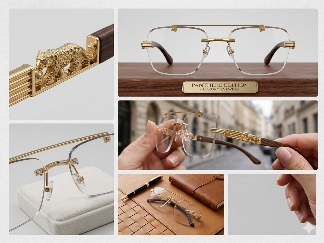 CARTIER-STYLE PANTHER COLLECTION -Gold Edition