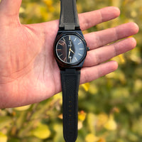 High Quality Silicone Strap Watch with Date