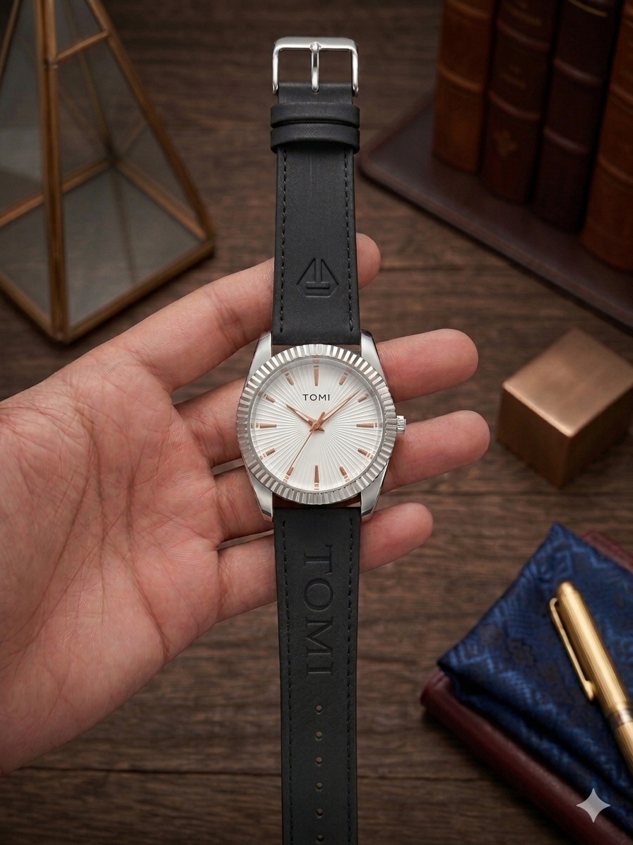 Leather Starp Watch  Premium Looking Decent Style