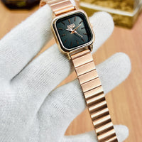 Watch For Girls Premium Gold Square Watch