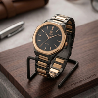 Trendy Watch Precision Crafted Hexagonal Steel Watch