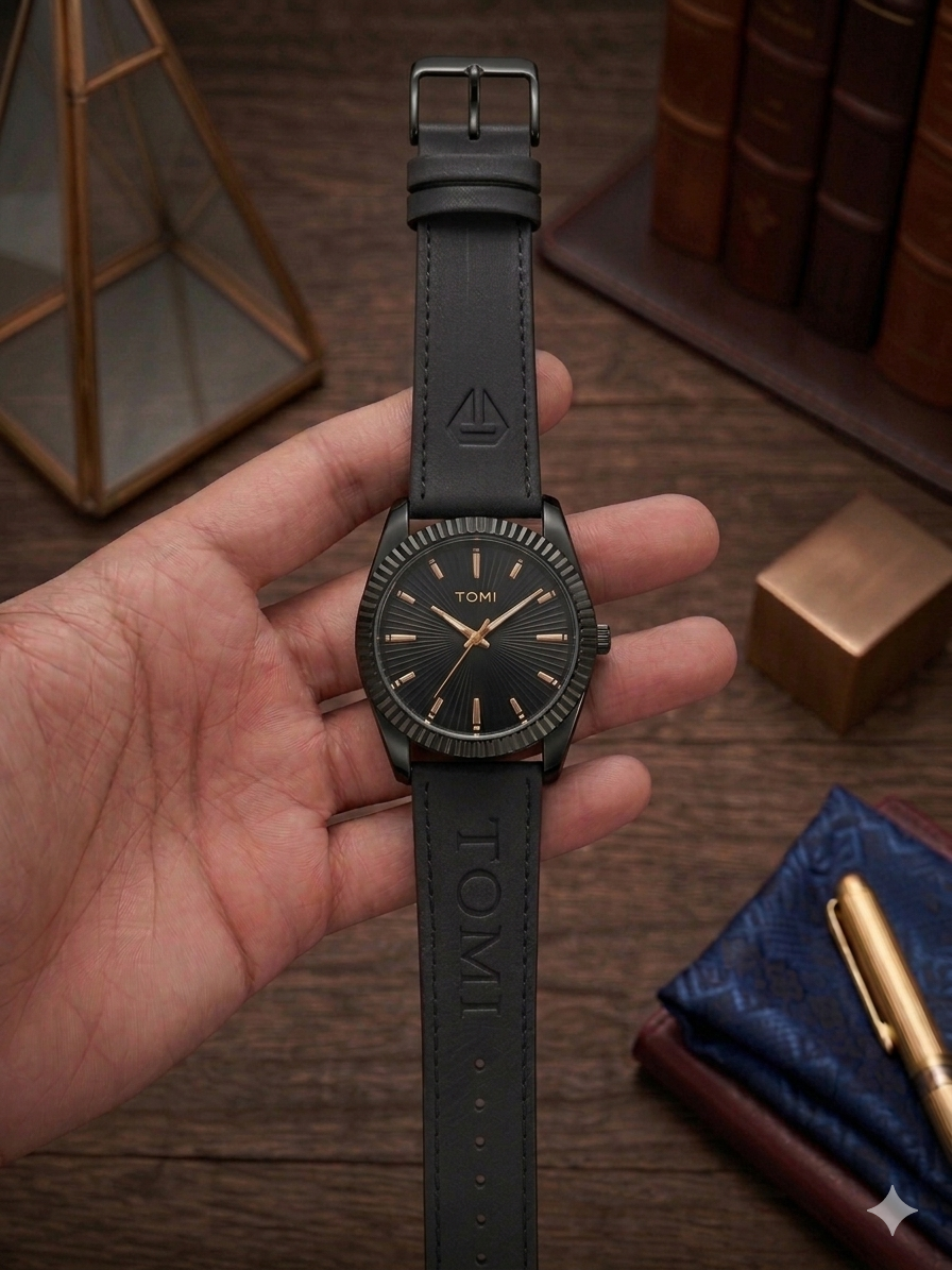 Leather Starp Watch  Premium Looking Decent Style