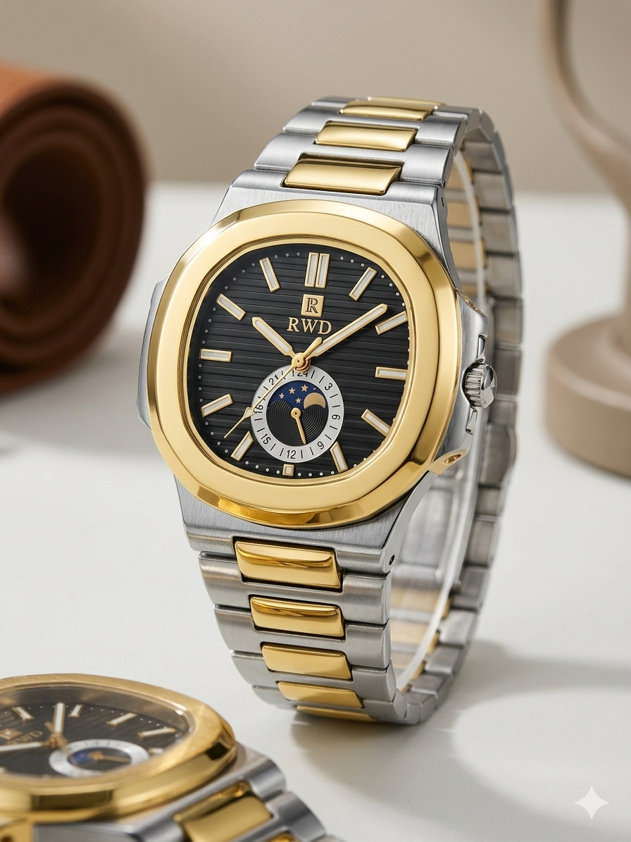 Patik Philipe Analog Chain Watch | Classic & Stylish For Mens & Boys