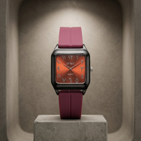 Royal Monochrome | Modern Arabic Numeral Timepiece
