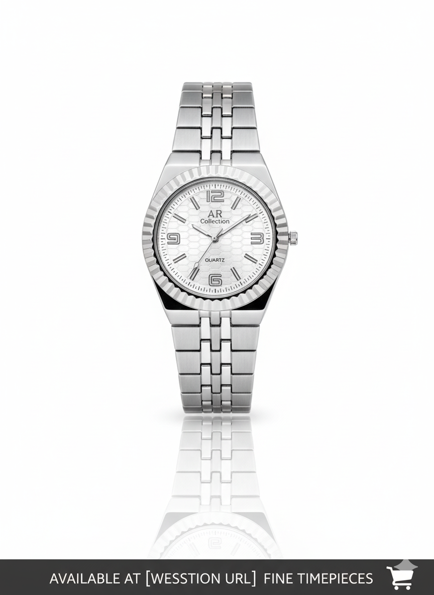 High Quality Rolex Style Watch Trendy Article In Steel Chain