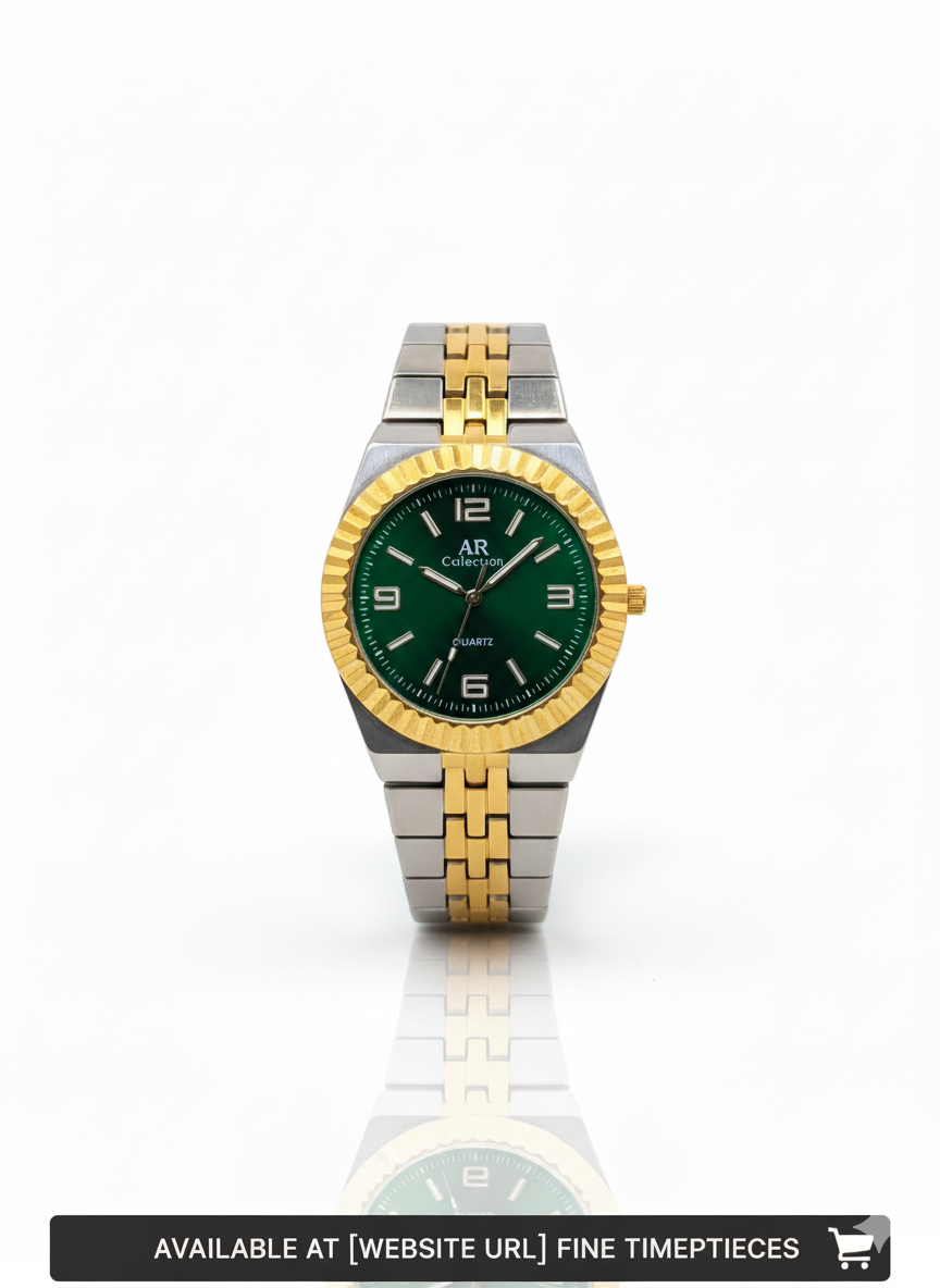 High Quality Rolex Style Watch Trendy Article In Steel Chain