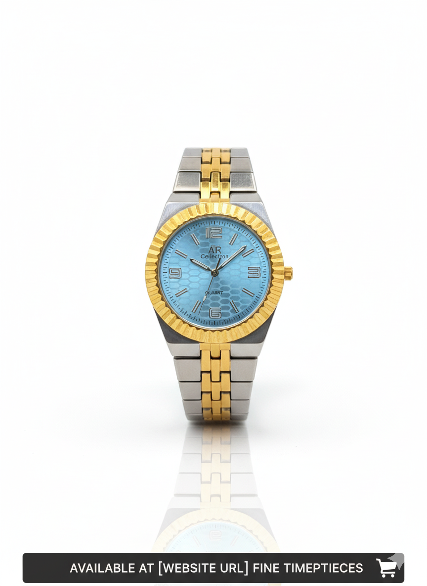 High Quality Rolex Style Watch Trendy Article In Steel Chain