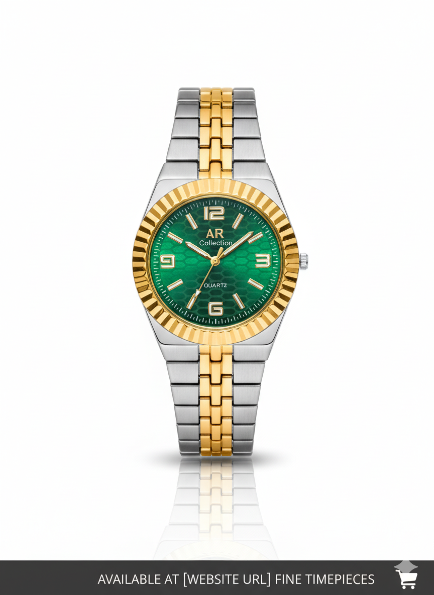 High Quality Rolex Style Watch Trendy Article In Steel Chain