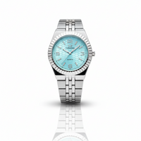 High Quality Rolex Style Watch Trendy Article In Steel Chain