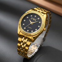 Two-Tone Stainless Steel Chain Watch