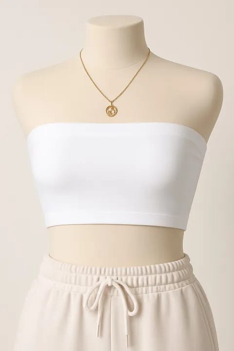 Seamless Strapless Tube Bra for Women