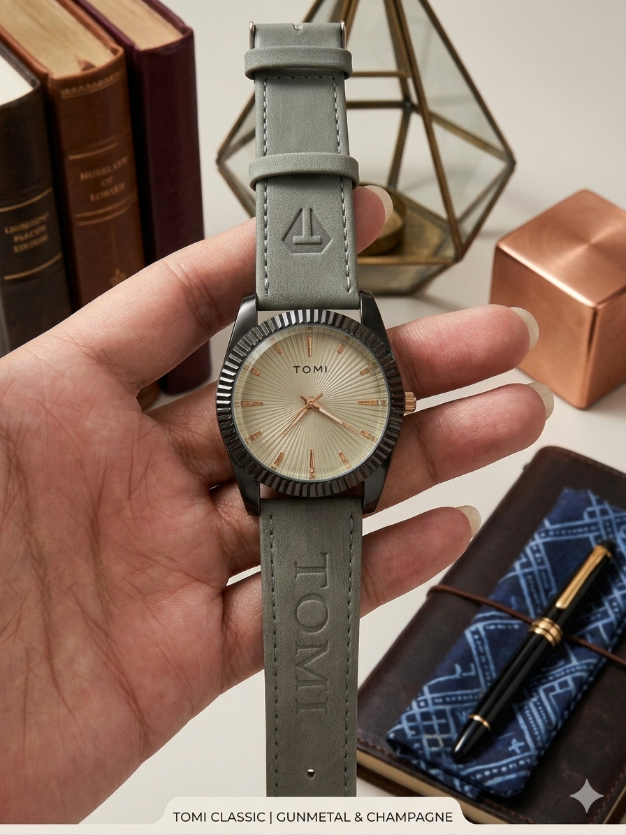 Leather Starp Watch  Premium Looking Decent Style