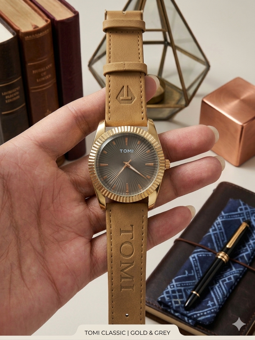 Leather Starp Watch  Premium Looking Decent Style
