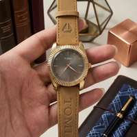 Leather Starp Watch  Premium Looking Decent Style