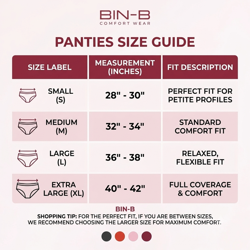 Pack of 4 – Soft Cotton Jursey Panties for Women