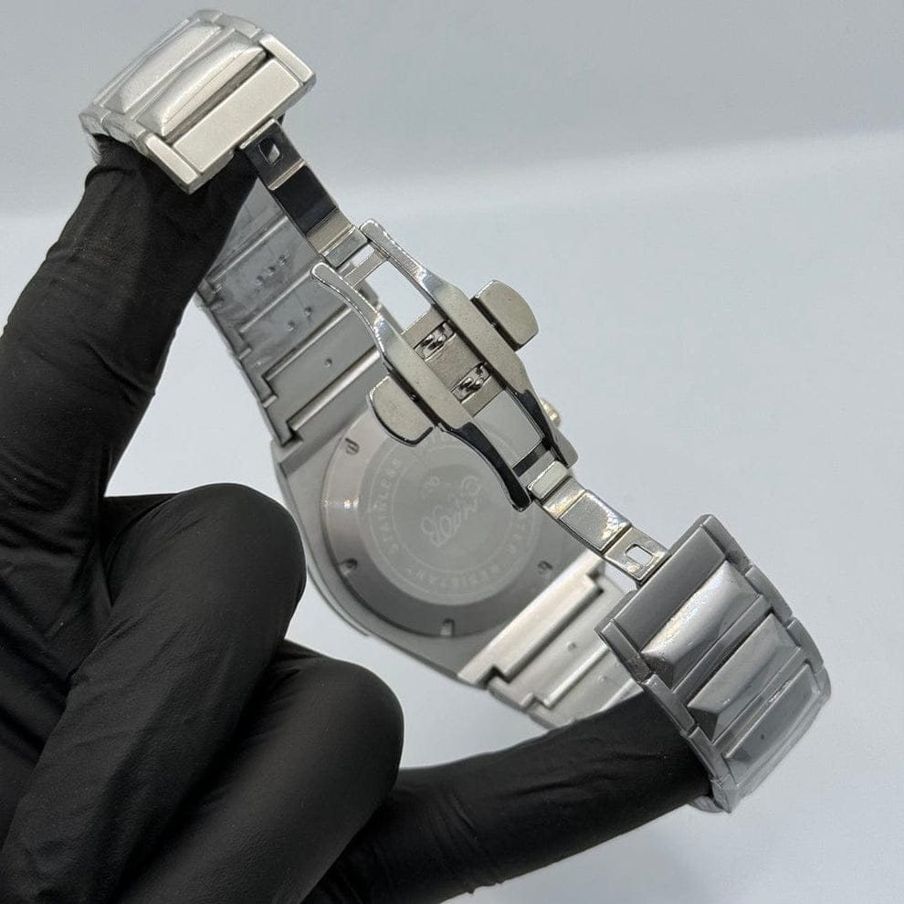 Hublot Diamond Cut Skeleton Men's Watch (Mafia Model):