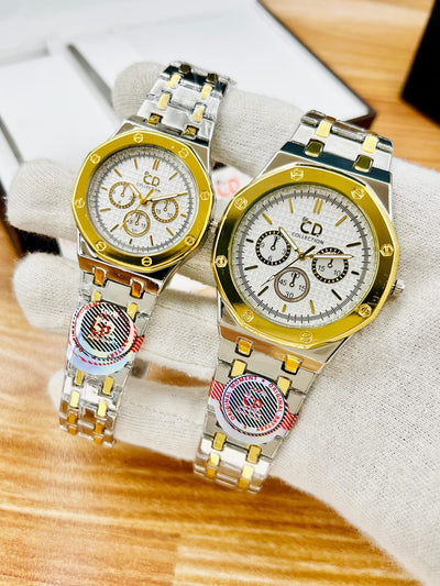 Premium Quality Couple Wrist Watch | Branded Luxury Fashion Watch